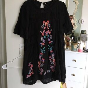 Free People Embroidered Dress